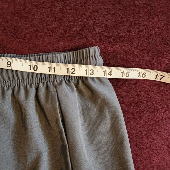 Men's Jogger Pants Pockets Side Zips Grey Size Medium - Picture 7 of 14